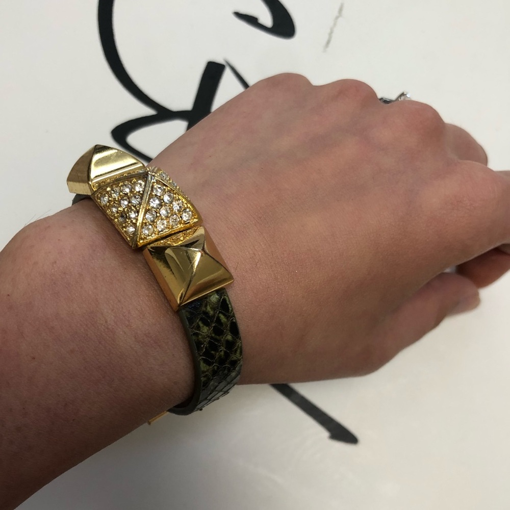 Juicy Couture Leather Stud Bracelet